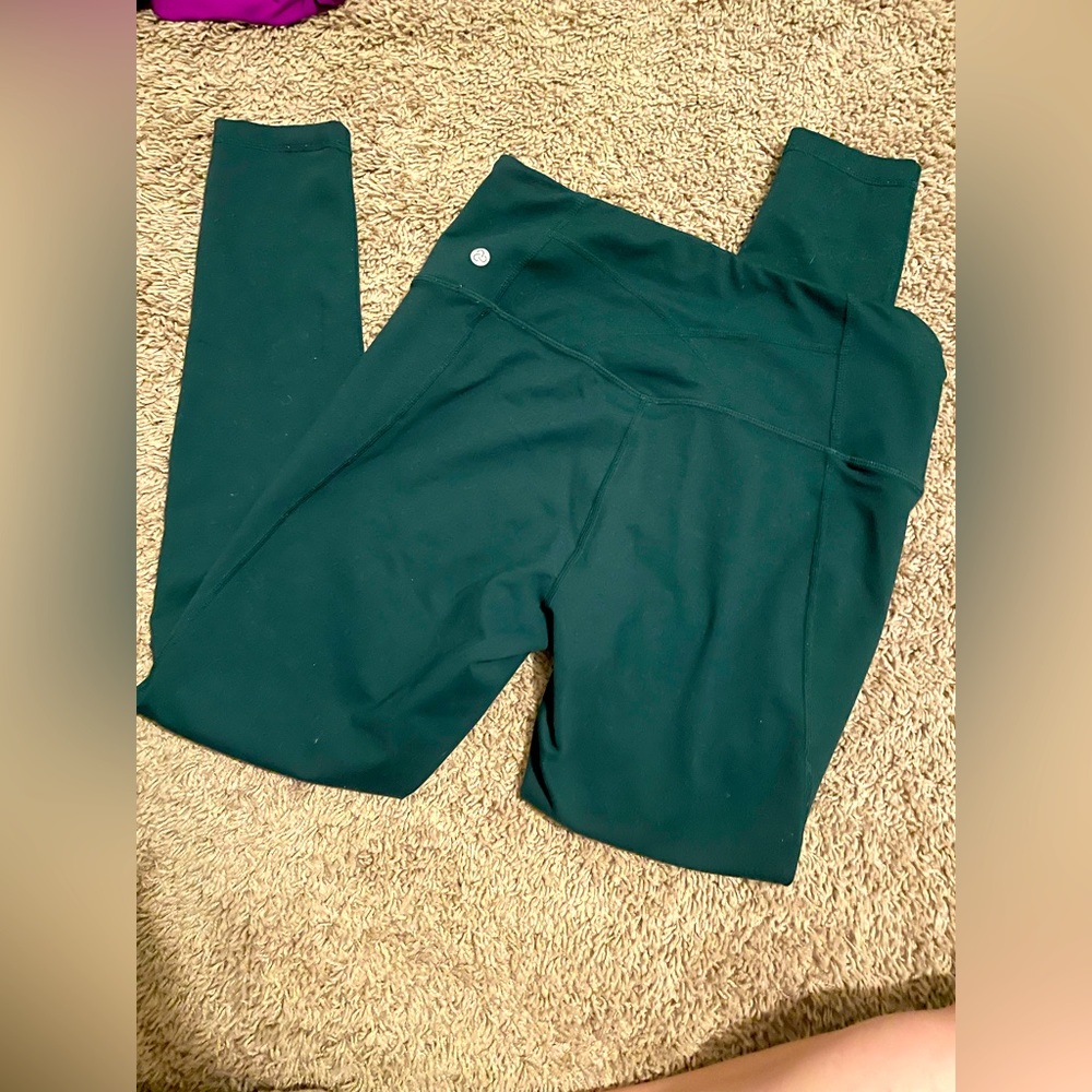 Zella Leggings Green Size L